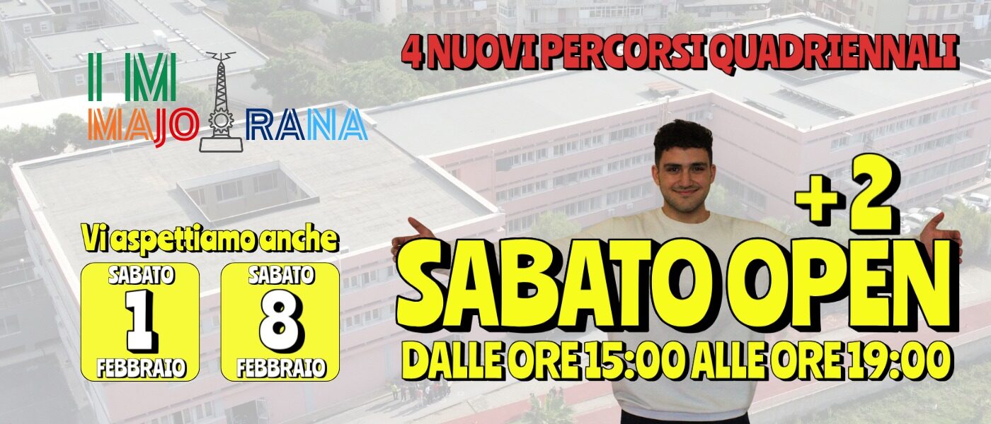 Sabato open Febbraio 2025 +2